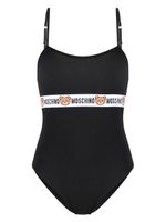 Moschino body à bande logo - Noir