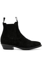 Paul Warmer bottines en daim - Noir - thumbnail