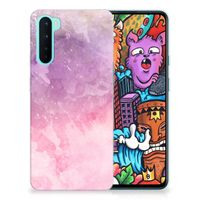 Hoesje maken OnePlus Nord Pink Purple Paint