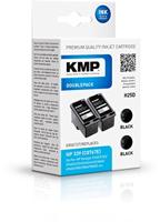 KMP Doublepack voor HP Deskjet 6540, H25D, zwart