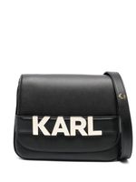 Karl Lagerfeld K/Letters logo-plaque crossbody bag - Noir - thumbnail