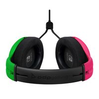 PDP 500-162-PKGR-EU Over Ear headset Gamen Kabel Pink, Groen Ruisonderdrukking (microfoon) - thumbnail