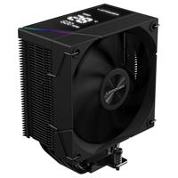 LC-Power DIGI LC-CC-120-DB6 CPU-koeler, digitaal display, 120 mm ventilator, 6 x 6 mm heatpipes, TDP 230 W, koperen heatpipes & basis, aluminium lamellen, FDB-lagers, Intel en AMD compatibel