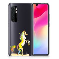 Xiaomi Mi Note 10 Lite Telefoonhoesje met Naam Horse Color - thumbnail