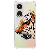 Back Cover OPPO A98 Watercolor Tiger - thumbnail