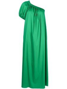 DVF Diane von Furstenberg robe longue Pasquale à design à une épaule - Vert