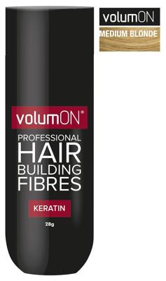 VolumON Keratin Haarpoeder - 28 gram medium blond haar