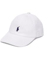 Ralph Lauren Kids casquette à logo brodé - Blanc