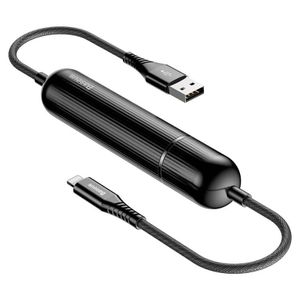 Baseus 2-in-1 Lightning Kabel & 2500mAh Powerbank - 1,2 meter