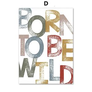 Poster -Bos Wilde Dieren / Born to be Wild / 02