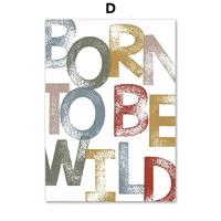 Poster -Bos Wilde Dieren / Born to be Wild / 02