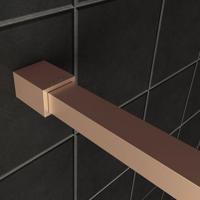 Profielset met Stabilisatiestang 120cm Geborsteld Koper