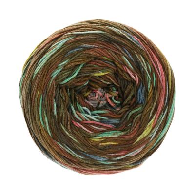 Gomitolo Denim Graffiti 360 Kleur: Bruin-Noga-Munt-Geel-Zalm-Roest