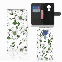 Motorola Moto G7 Power Hoesje Dogwood Flowers - thumbnail