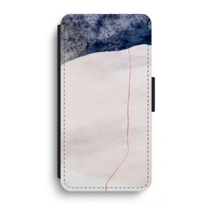 Stone White: iPhone XR Flip Hoesje