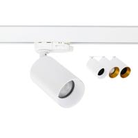 BS0053 LED 3-fase railspot Koker GU10 Wit - thumbnail