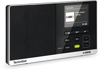TechniSat Digitradio 215 SWR4 Edition - draagbare DAB radio (DAB+, FM, kleurendisplay, SWR4-directe keuzeknop, wekker, favorietengeheugen, hoofdtelefoonaansluiting, voeding en batterijvoeding) zwart