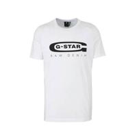 G-Star RAW T-shirt met logo wit