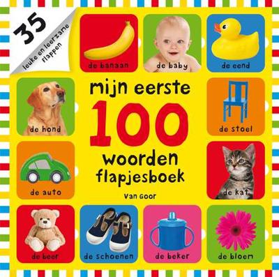 Mijn eerste 100 woorden flapjesboek - Roger Priddy - Hardcover (9789000341122) Mijn eerste 100 woorden flapjesboek - Roger Priddy - Hardcover (9789000341122)