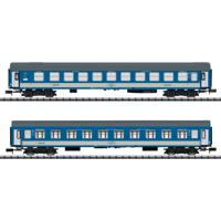 MiniTrix T18253 Set van 2 rijtuigen EC Venezia deel 2 van de MÁV-START Venezia set 2