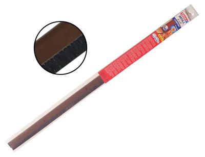 Tesa Deurborstel met veersysteem - 100 x 4 cm - bruin Tesa Deurborstel met veersysteem - 100 x 4 cm - bruin