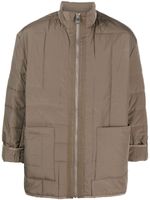 Etudes parka Paris à fermeture zippée - Marron