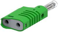 Electro PJP 1089-CD1-V Bananenstekker, rechte stift-Ø: 4 mm groen 1 st.