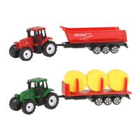 Tractor met Aanhanger, 20,5cm - thumbnail