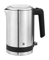 WMF KITCHENminis® 413140011 Waterkoker 0,8 liter, 1800 Watt, mat Cromargan® 18/10 roestvrij staal, 360° roterende basis, Eenvoudige Bediening met één Hand