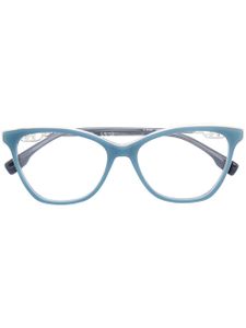 Karl Lagerfeld lunettes de vue à monture papillon - Bleu