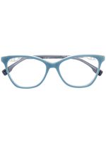 Karl Lagerfeld lunettes de vue à monture papillon - Bleu - thumbnail