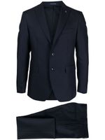 Tagliatore blazer à revers cranté - Bleu - thumbnail