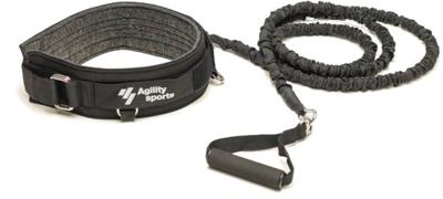 Agility Sports weerstandsgordel zwart Agility Sports weerstandsgordel zwart