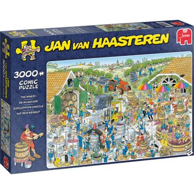 Jumbo legpuzzel Jan van Haasteren De Wijnmakerij 3000 stukjes Jumbo legpuzzel Jan van Haasteren De Wijnmakerij 3000 stukjes