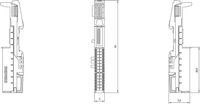 Siemens 6ES7193-6BP40-0DA1 PLC-klem 24 V/DC - thumbnail