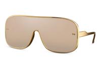 CWI zonnebril shield volledig omrand cat. 3 goud/goud