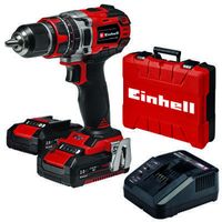 Einhell TP-CD 18/50 Li-i BL (2x2,0Ah) Accu-klopboor/schroefmachine 2 snelheden Incl. accu, Incl. lader, Incl. koffer - thumbnail