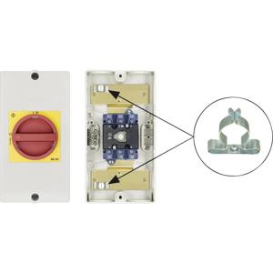 Kraus & Naimer KG10.T203/D-A076.KS51V Reparatieschakelaar Uitschakelbaar 1 x 90 ° Rood, Geel 1 stuk(s)