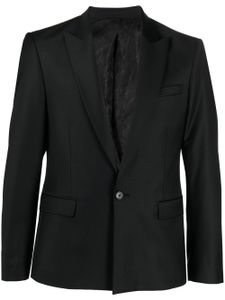 Karl Lagerfeld x Alled-Martinez blazer à simple boutonnage - Noir