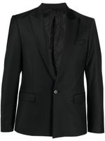 Karl Lagerfeld x Alled-Martinez blazer à simple boutonnage - Noir - thumbnail