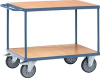 Promat Tafelwagen | 2 laadvlakken L1200xB800mm | duifblauw, RAL 5014 drgverm.600 kg - 9000444117 9000444117 - thumbnail