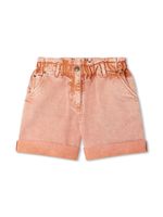 Bonpoint short Cathy à taille élastiquée - Orange - thumbnail