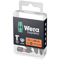 Wera 05057617001 Kruis-bit 3 D 6.3 10 stuk(s)