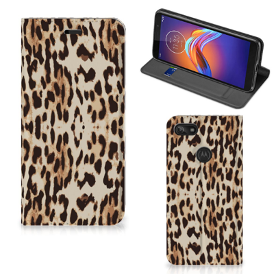 Motorola Moto E6 Play Hoesje maken Leopard Motorola Moto E6 Play Hoesje maken Leopard