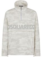 DSQUARED2 veste de sport à imprimé camouflage - Gris