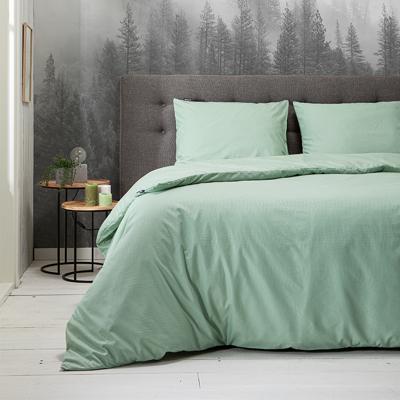 Fresh & Co Embossed Snake Dekbedovertrek Kleur: Mint, 200 x 220 cm Dekbedovertrek