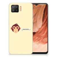 OPPO A73 4G Telefoonhoesje met Naam Monkey