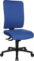 Topstar Bureaudraaistoel | met synchroontechniek | blauw 450-550 mm | zonder armleuningen draagvermogen 110 kg | 1 stuk - OX4000 T26 OX4000 T26