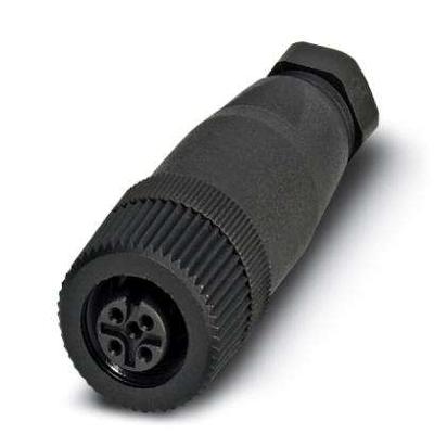Phoenix Contact 1681114 Sensor/actuator connector, niet geassembleerd M12 Aantal polen (sensoren): 4 Bus, recht 1 stuk(s)