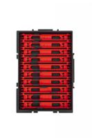 Preston Interlok Winder Tray With 10 Winders 13Cm Red - thumbnail